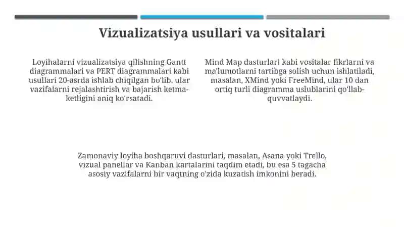 Loyihani vizualizatsiya qilish 4