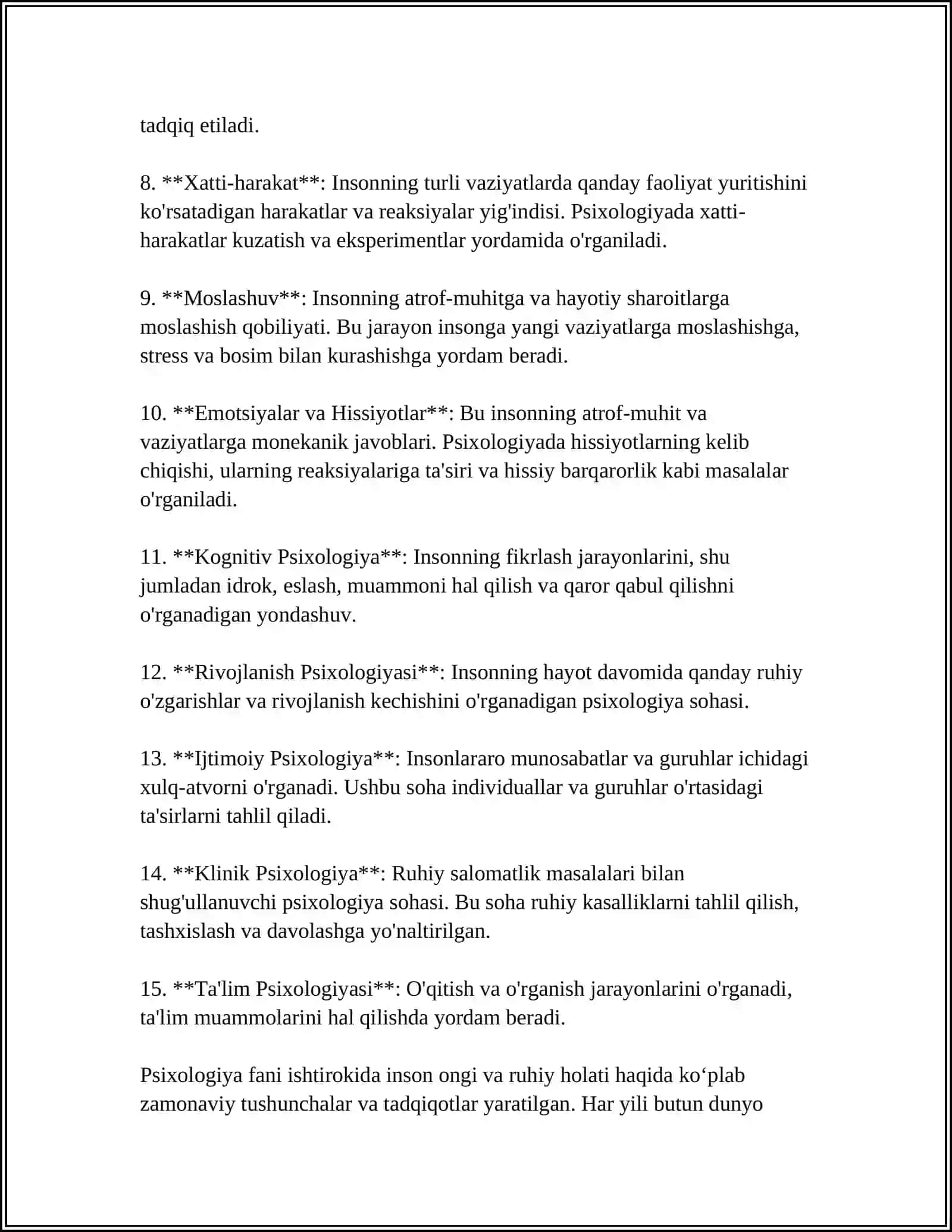 PSIXOLOGIYA FANINING PREDMETI VA MAQSADI 4