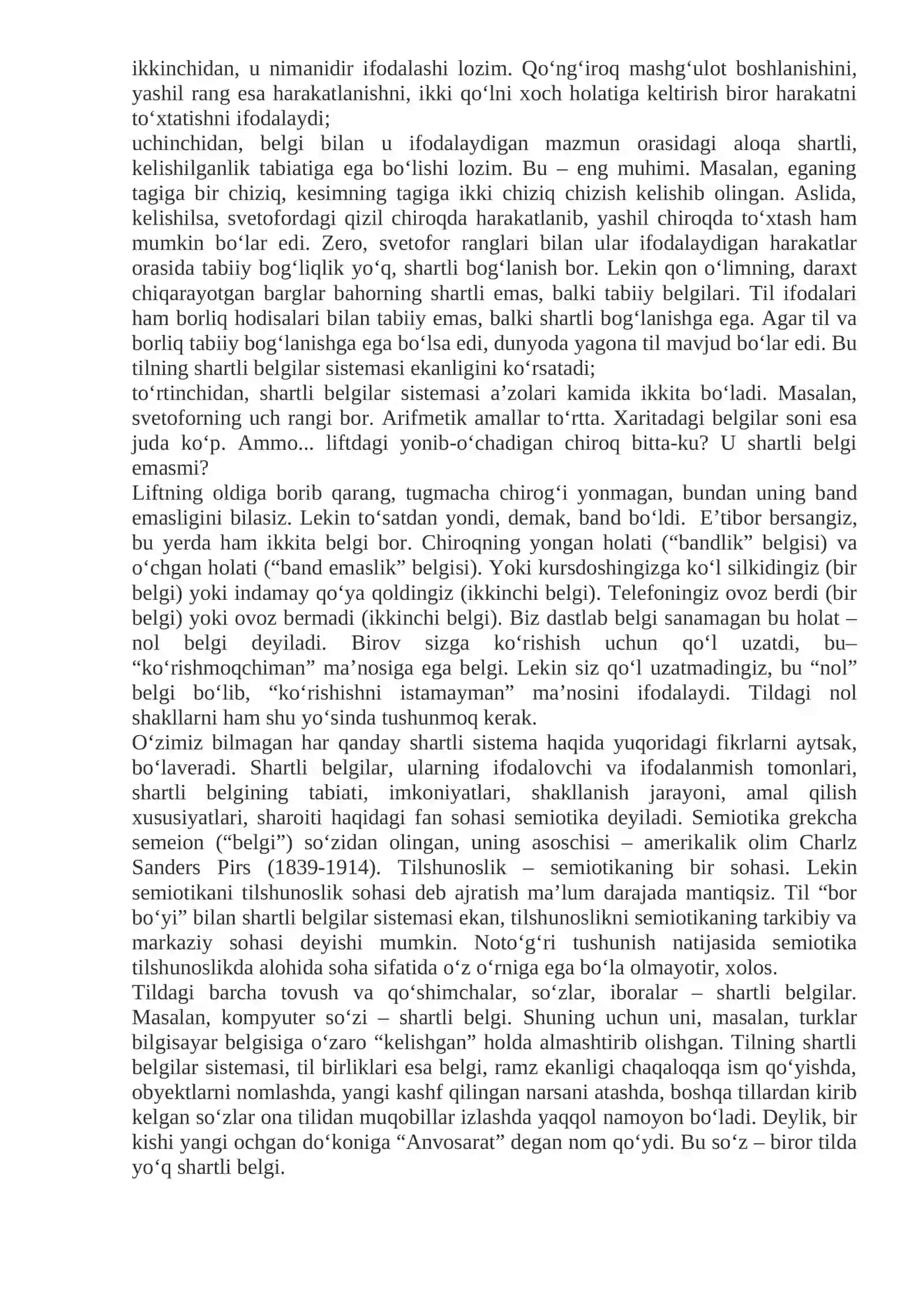 7-MA’RUZA. TIL SISTEMA VA RAMZLAR TIZIMI SIFATIDA 4