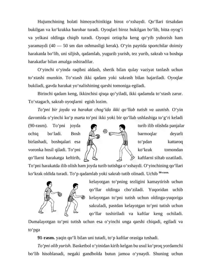 Gandbol o‘yin qoidalari 4