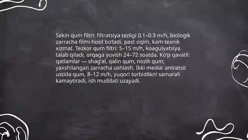 Qum filtri 4