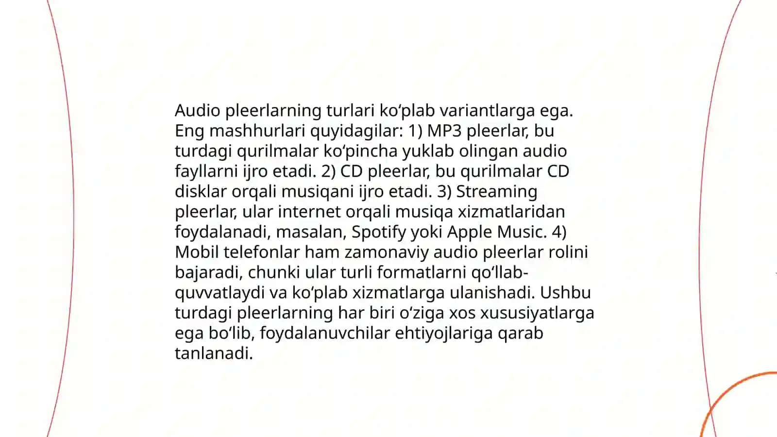 Audio playerlar 4