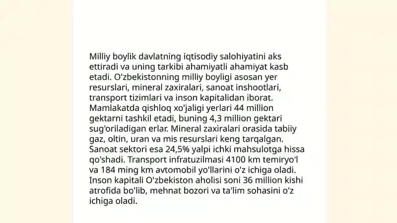 Iqtisodiy o'sishning nazariy asoslari 4