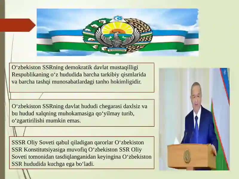 Mustaqillik deklaratsiyasi ning kirish qismida keltirilgan so’zlar mazmun mohiyati 4