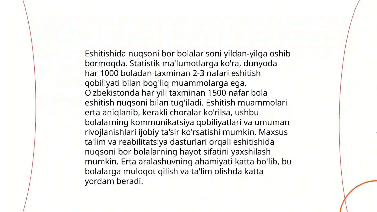 Inklyuziv ta'limga jalb etiladigan alohida ta'lim olish ehtiyoji bo'lgan bolalar toifalari 4