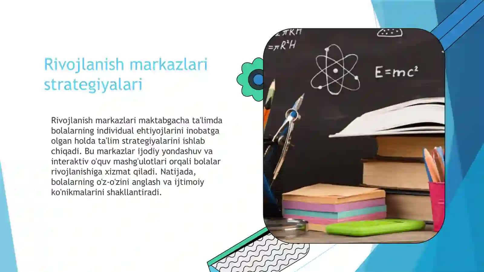 Maktabgacha ta'lim tashkilotlari davlatani o'quv yilida rivojlantirish 4