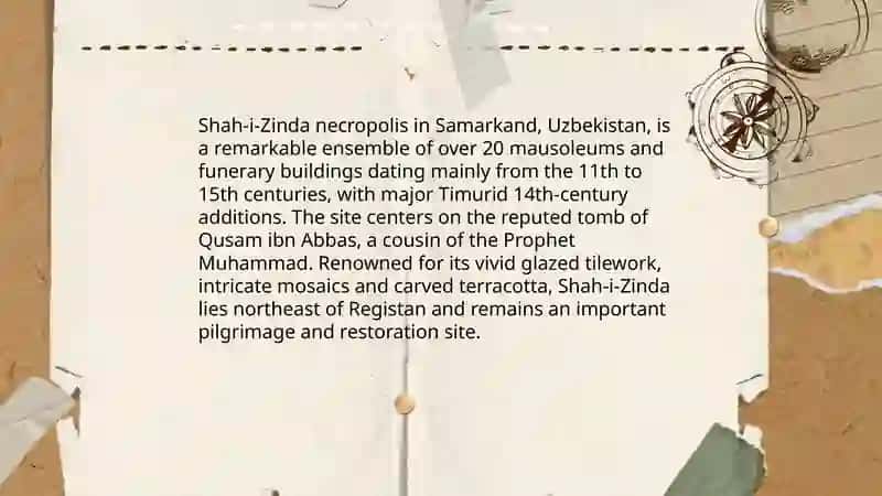 The Sightseeing of Uzbekistan 4