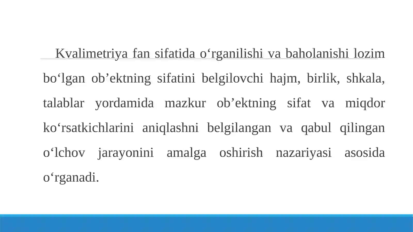 Pedagogik o‘lchovlar muammosiga kirish 4
