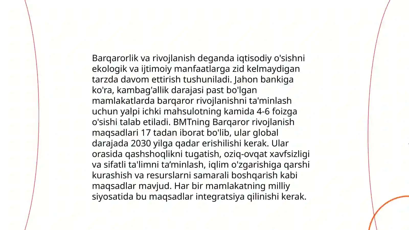 Globallashuv fani o'qitilishining amaliy ahamiyati 4