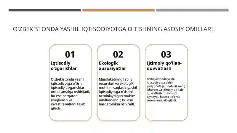 Yashil iqtisodiyotga o'tish siyosati 4
