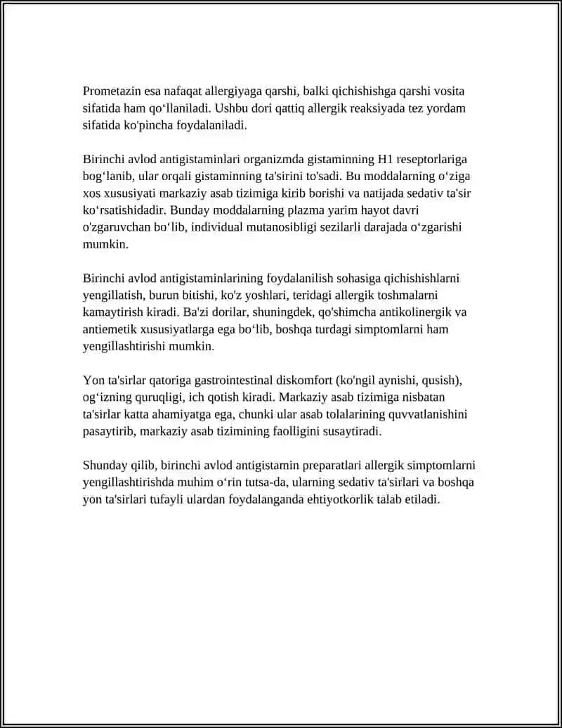 ALLERGIYAGA QARSHI VOSITALAR 4