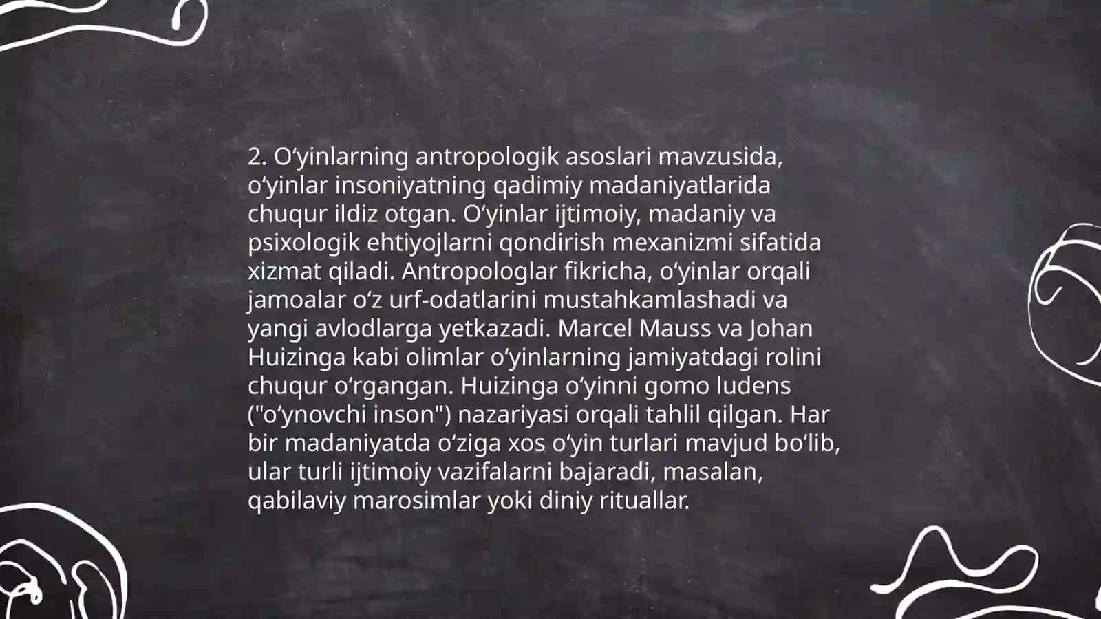 Oʻyinning kelib chiqish tarixi 4