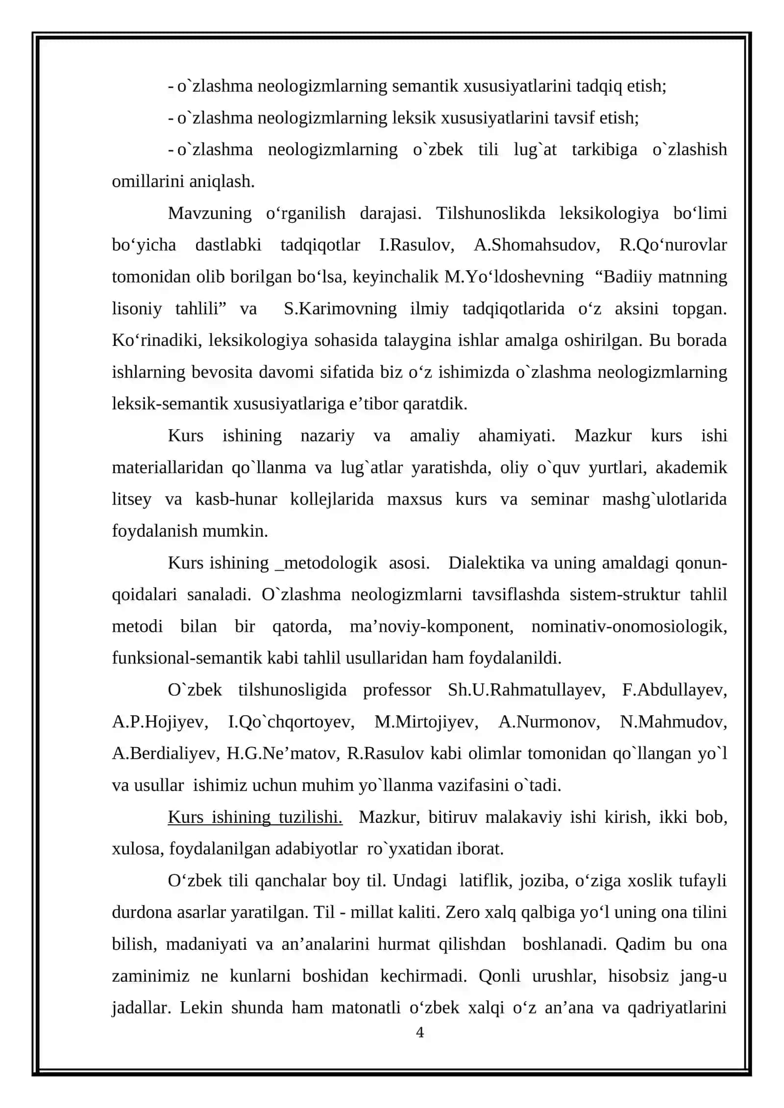 O’zbek tilida neologizmlar 4