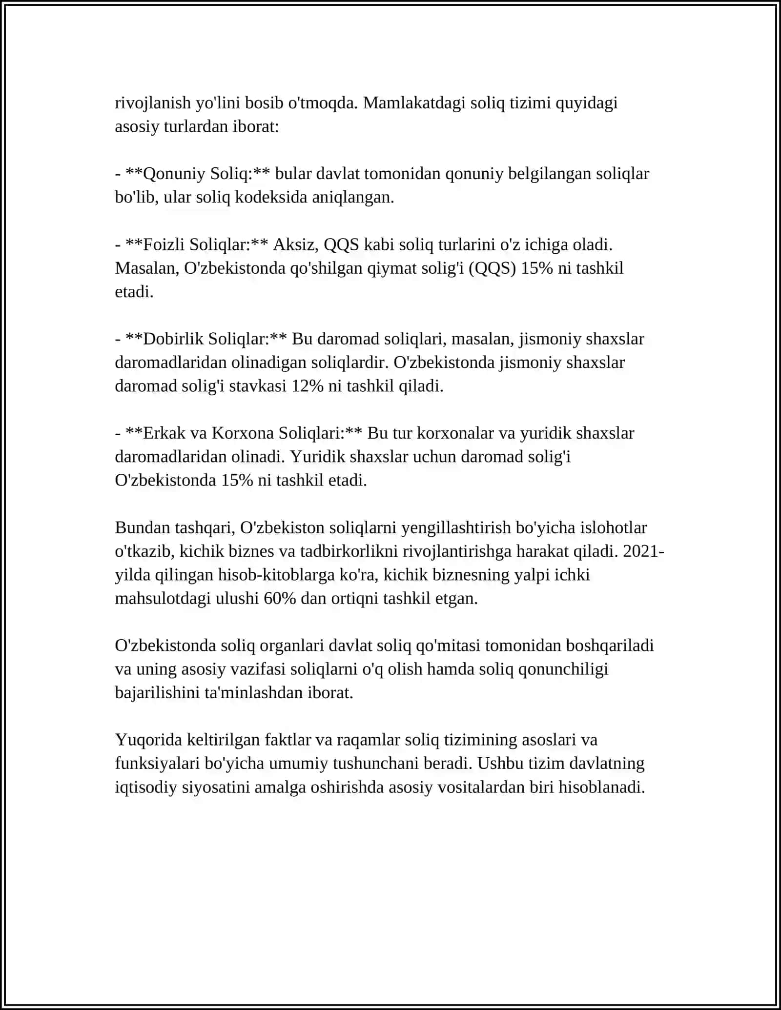SOLIQ TIZIMI VA UNING IQTISODIY AHAMIYATI 4