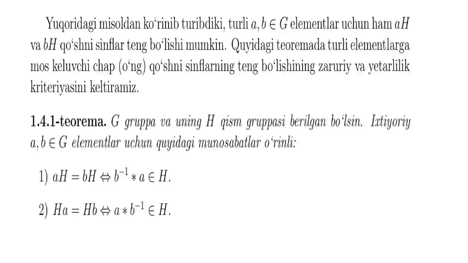 LAGRANJ TEOREMASI 4