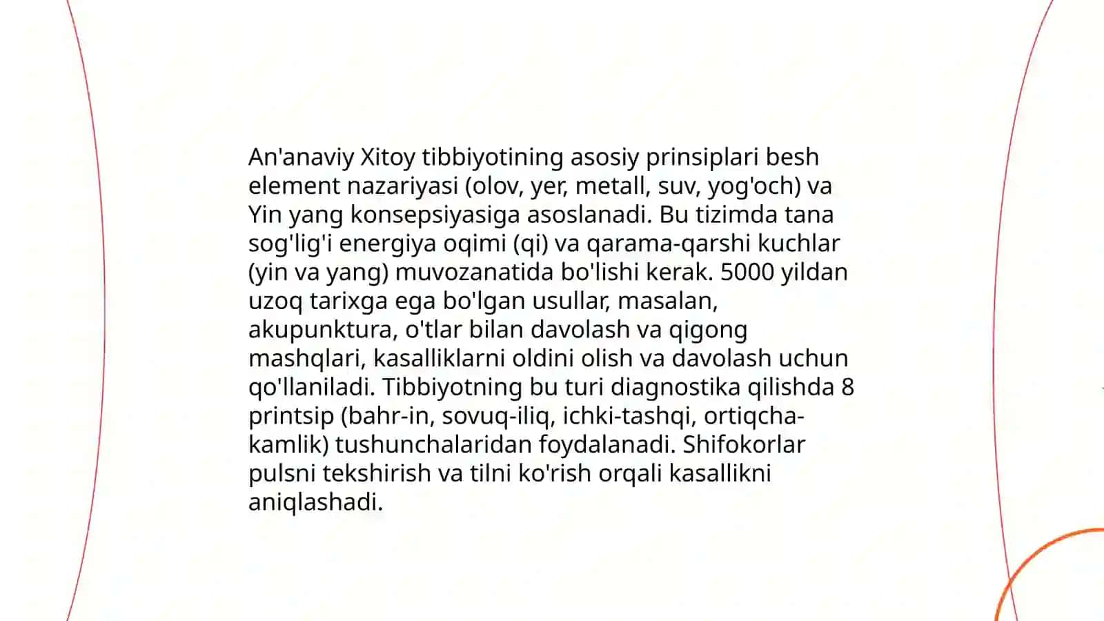 Qadimgi Xitoy tibbiyoti. Ilk muolajalarning vujudga kelishi 4