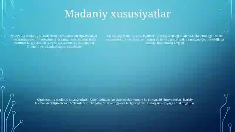 Turkiy Urug'lar Tarixi 4