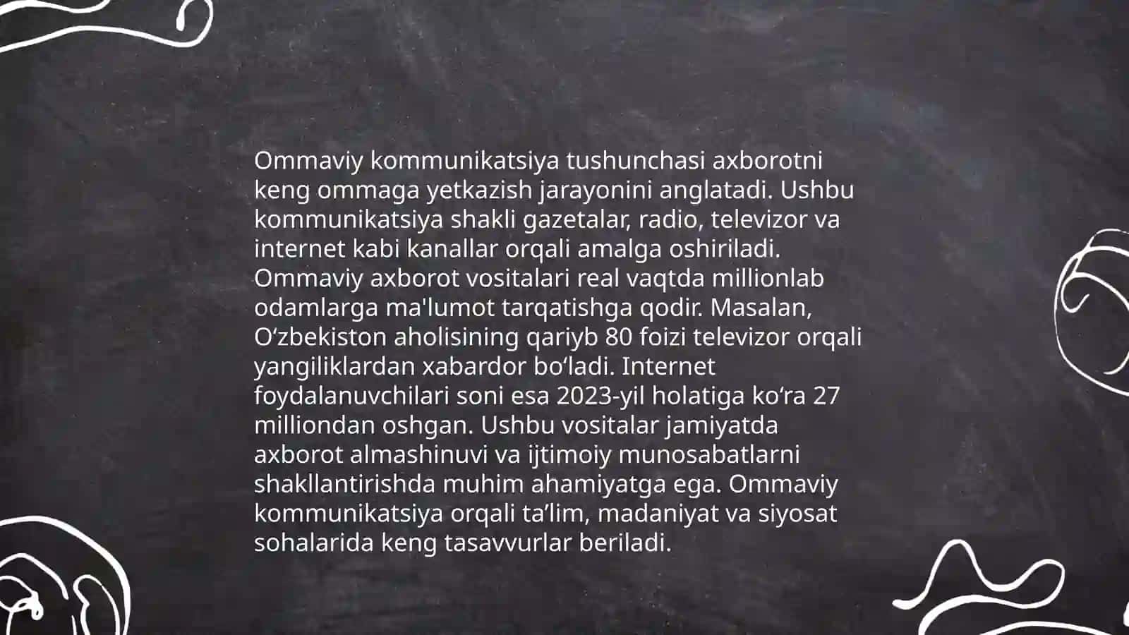 Jurnalistika va ommaviy kommunikatsiya asoslari: tushuncha va ta'riflar 4