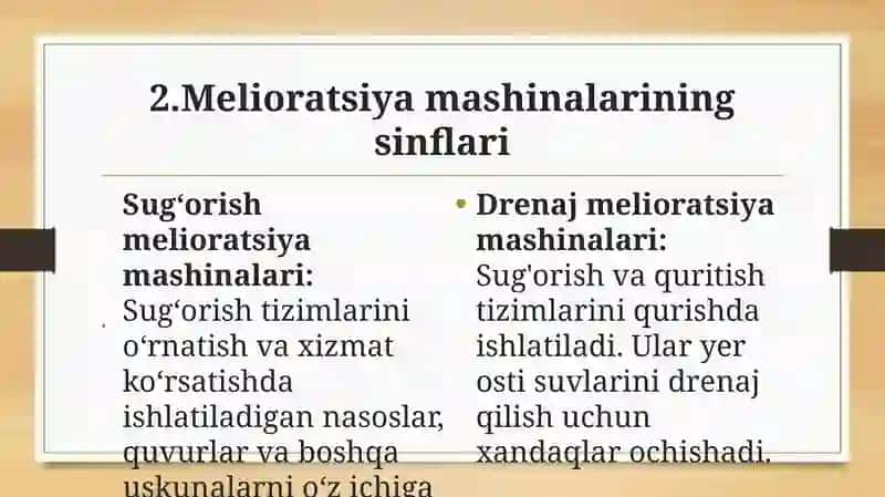 Melioratsiya mashinalarida qo’llaniladigan boshqarish tizimlarining turlari va o’ziga xos xusisiyatlari 4