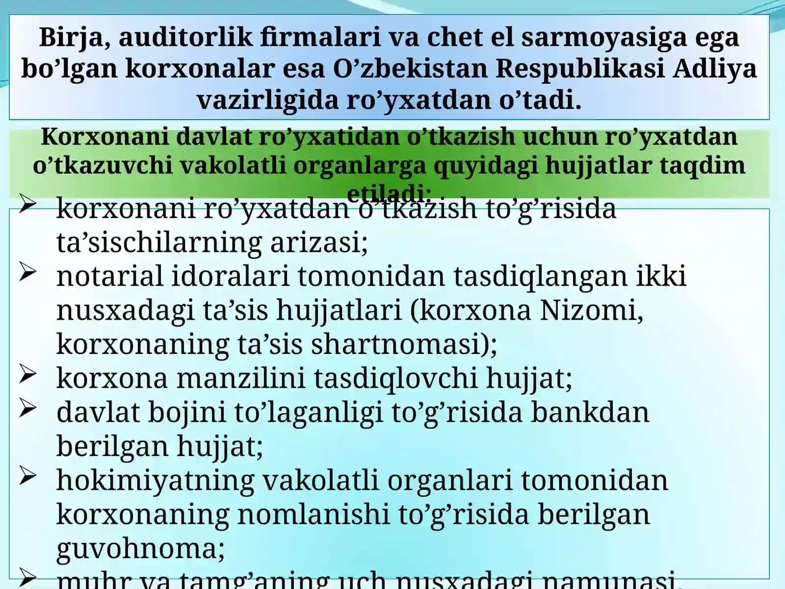 Kichik biznes va tadbirkorlik faoliyatini tashkil etish va boshqarish 4