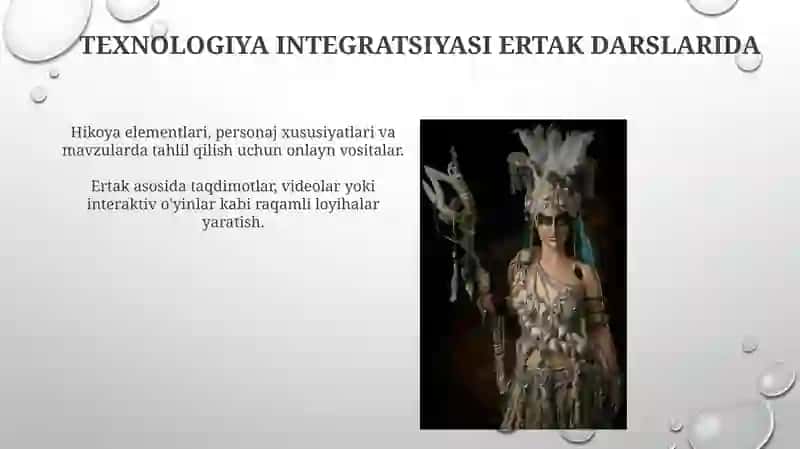 Texnologiya Integratsiyasi Ertak Darslarida 4
