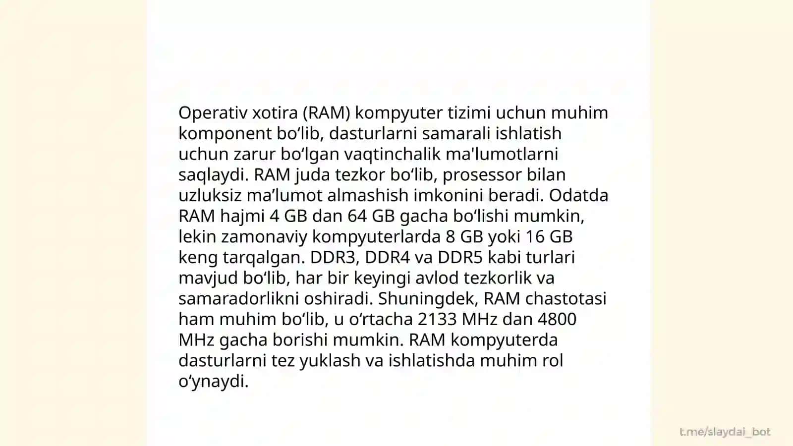 Shaxsiy kampyutrning ichki qurimalarini qisimlari 4