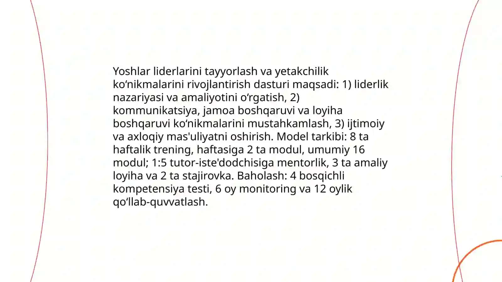 Yoshlarning oʻz-oʻzini boshqarish oʻrganlari faoliyatni rivojlantirish 4