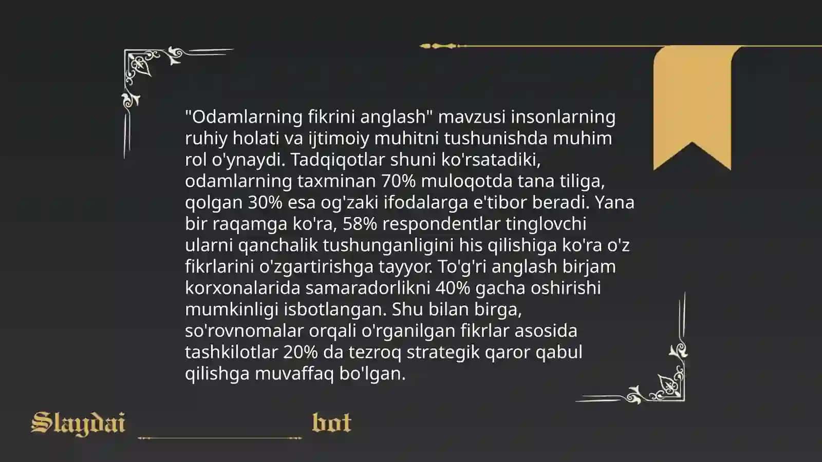 Deyl Karnegining "Qanday qilib doʻst orttirish va odamlarga ta'sir qilish" kitobi taqdimoti 4