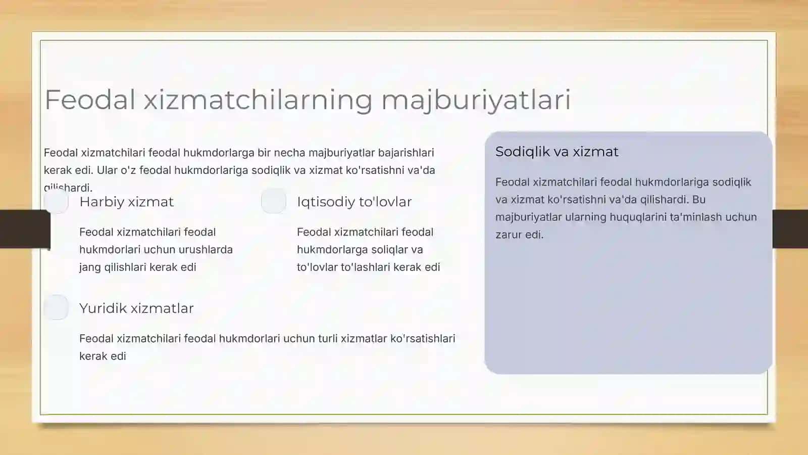 ILK O’RTA ASRLARDA YER EGALIGI MUNOSABATLARI 4