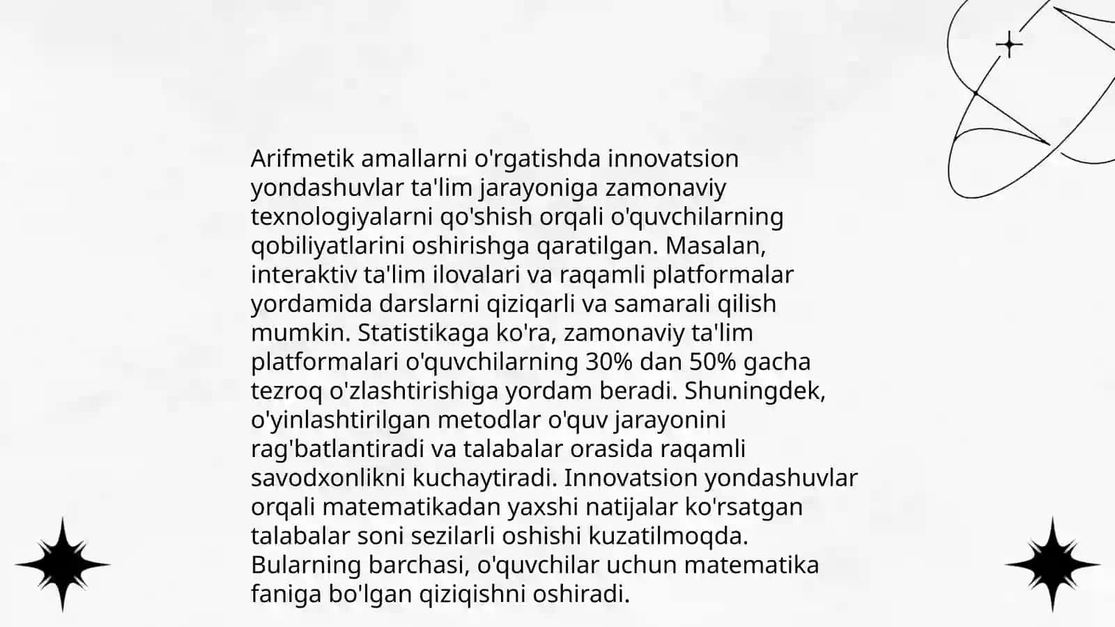 Boshlang'ich sinflarda matematika o'qitishda kompetensiyaviy yondashuvlar 4