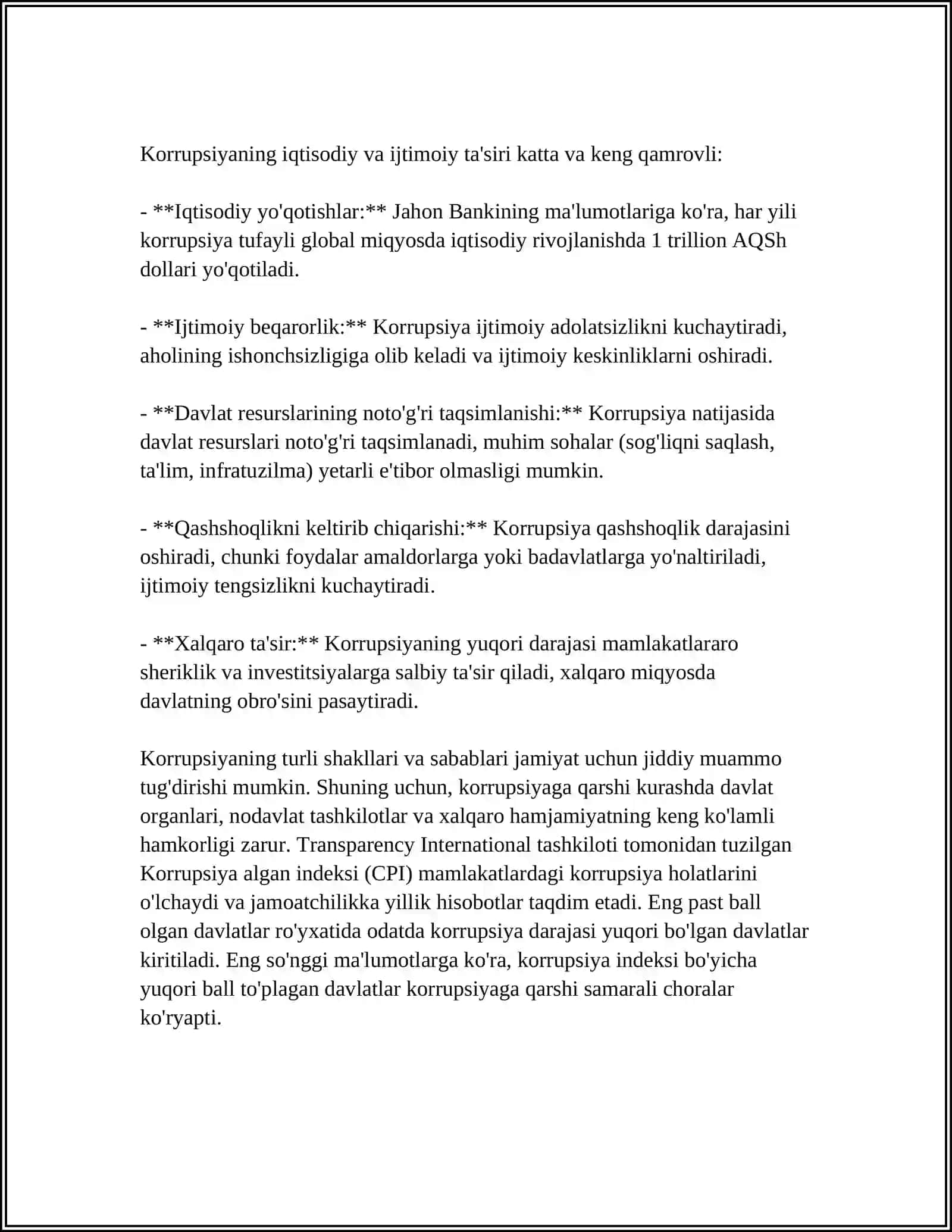 MILLIY QONUNCHILIKDA KORRUPSIYAGA OID JINOYATCHILIK UCHUN JAVOBGARLIK MASALASI 4