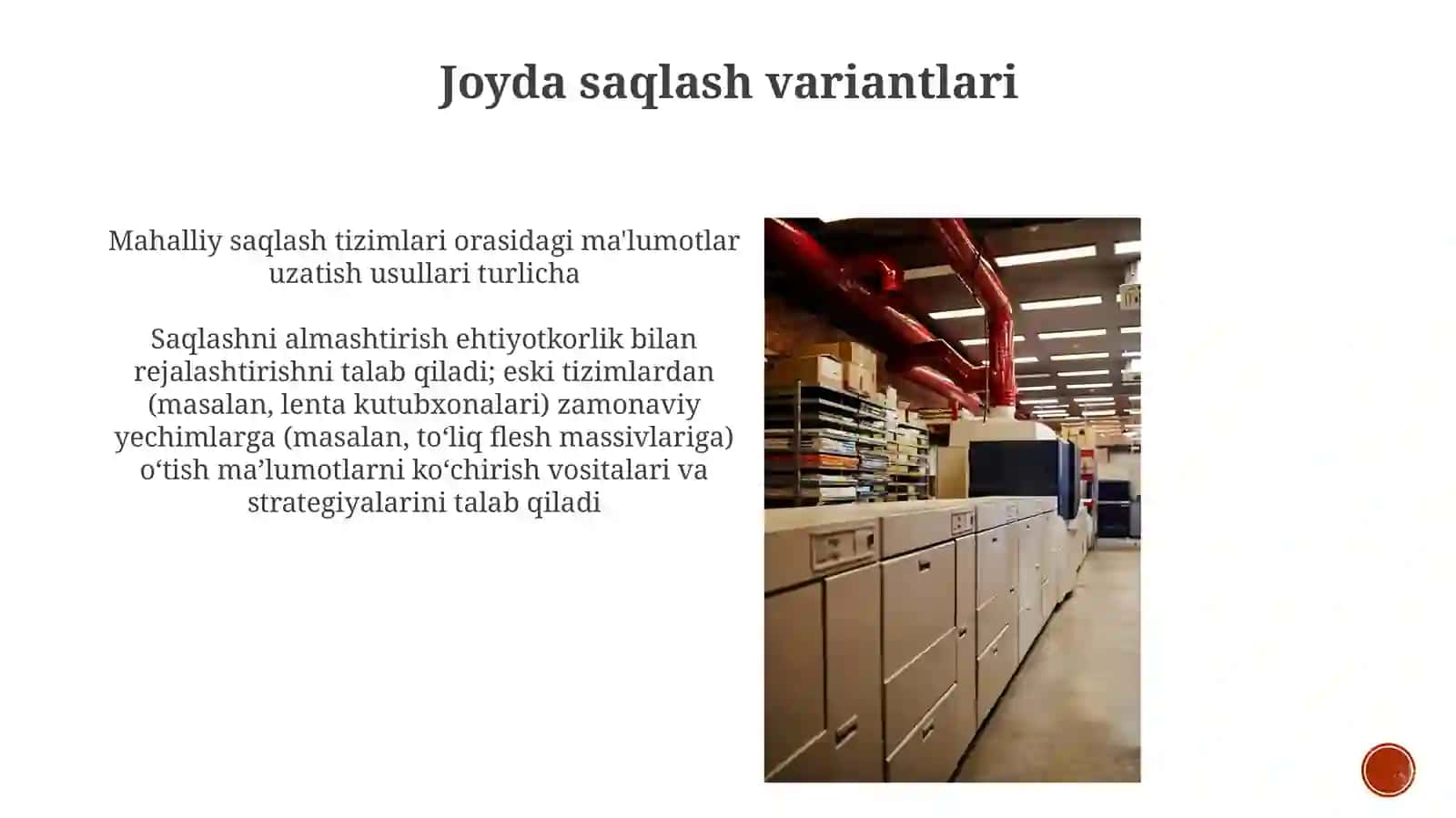 Pulni saqlash, almashtirish va o‘tkazish 4