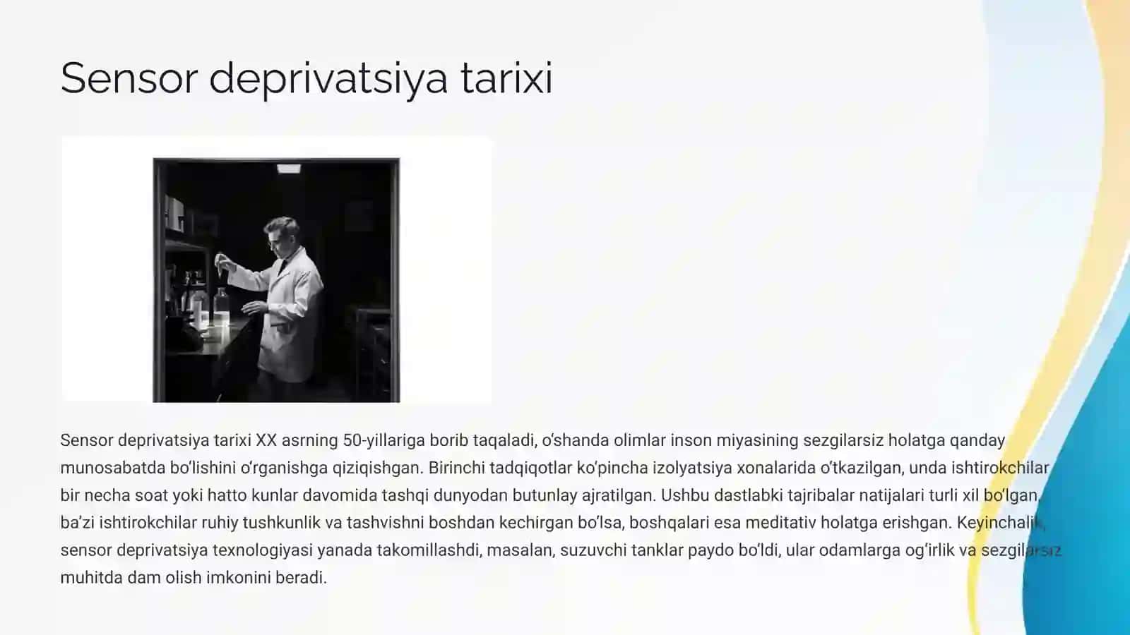 Sensor deprivatsiya 4