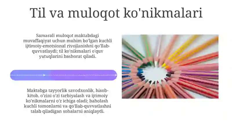 Bolaning rivojlanishi va uning maktabga tayyorgarlik ko‘rsatkichlari 4