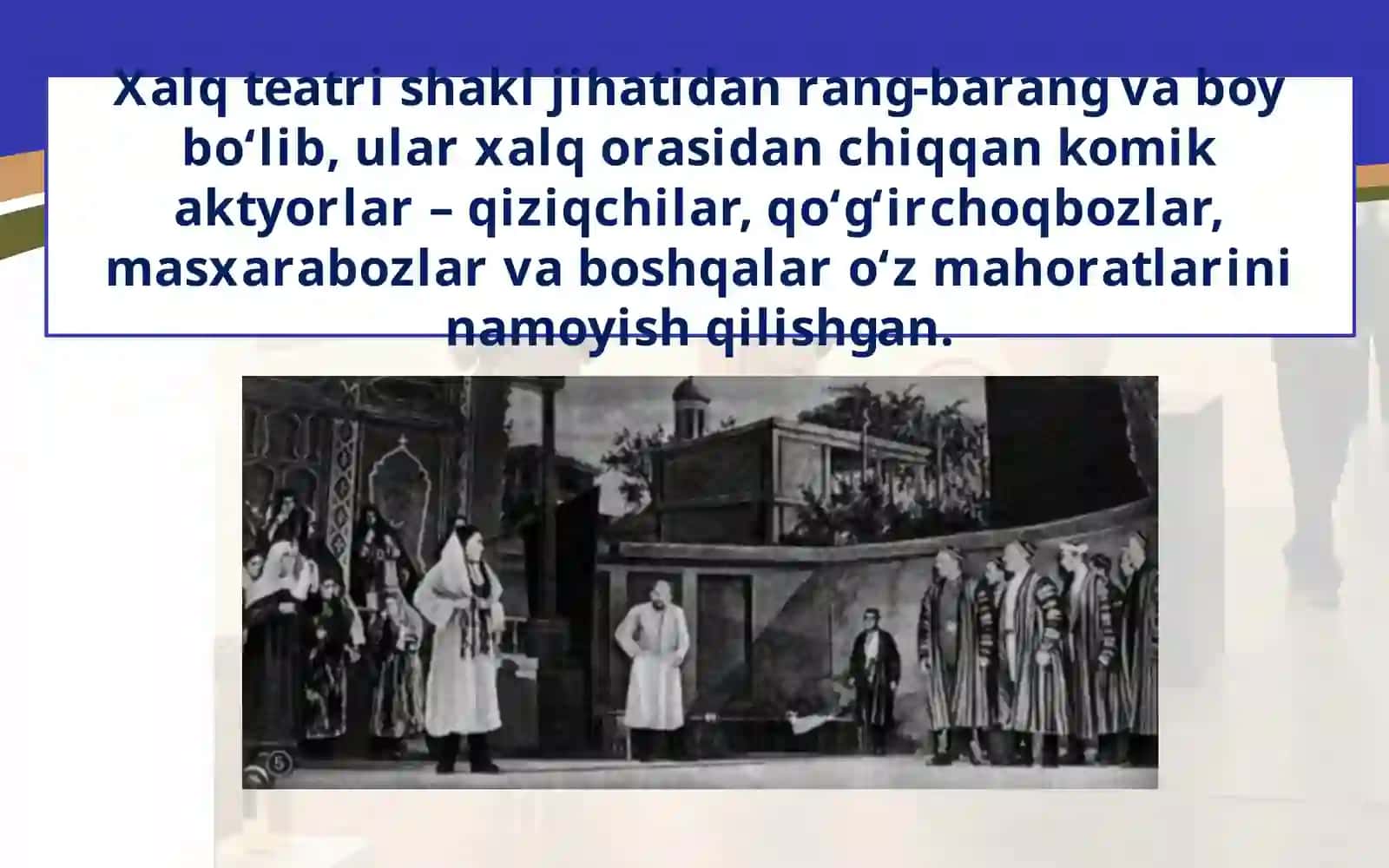 Teatr va musiqa san’ati 4