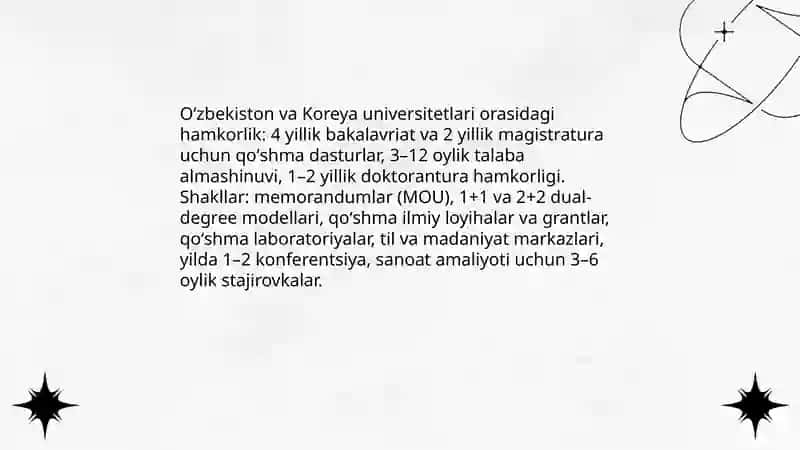 Oʻzbekiston-Koreya:ilmiy va madaniy aloqalar 4