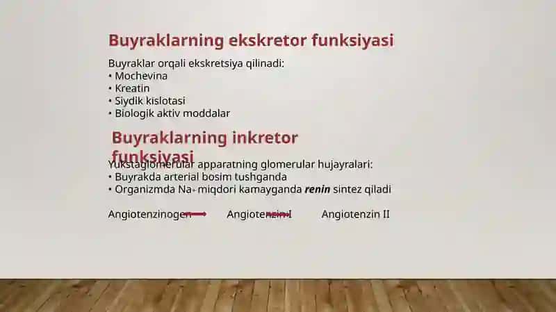 Buyraklar faoliyatini boshqarilishi 4