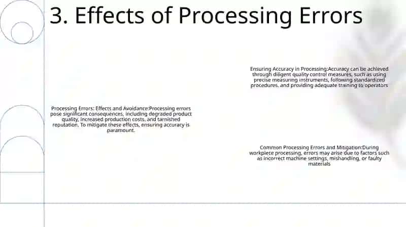Ensuring The Accuracy Of Processing And Errors That Occur During The Processing Of Workpiece At The Workshop 4