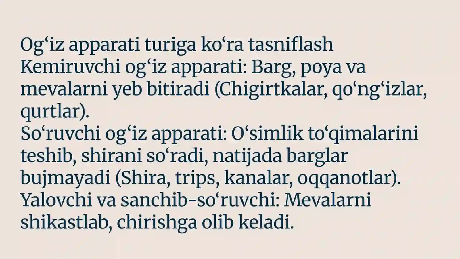 Zararkunanda xashorotlar va ularning asosiy guruhlari 4