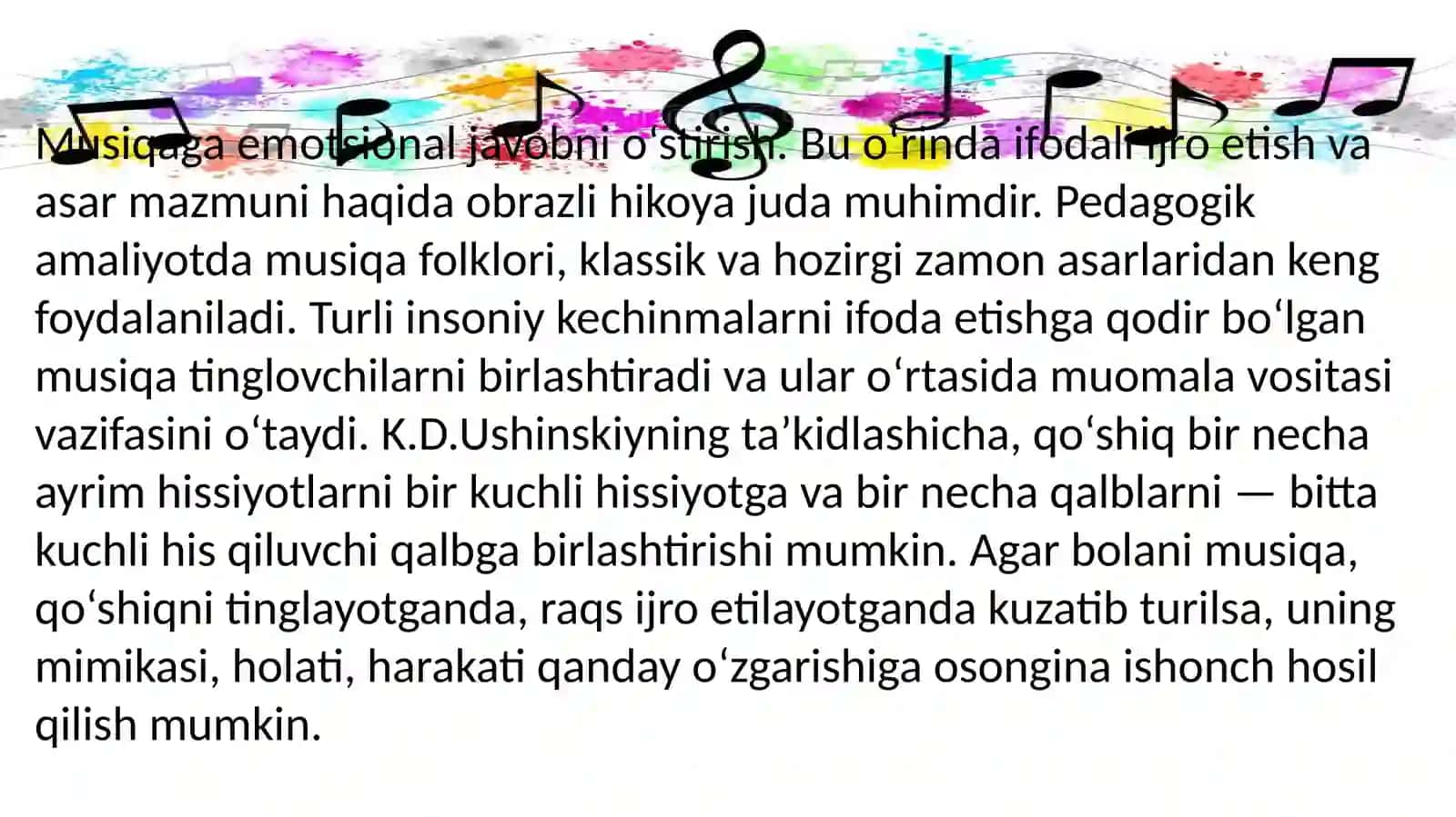 BOLALARNI MUSIQAVIY QOBILIYATINI RIVOJLANTIRISH 4