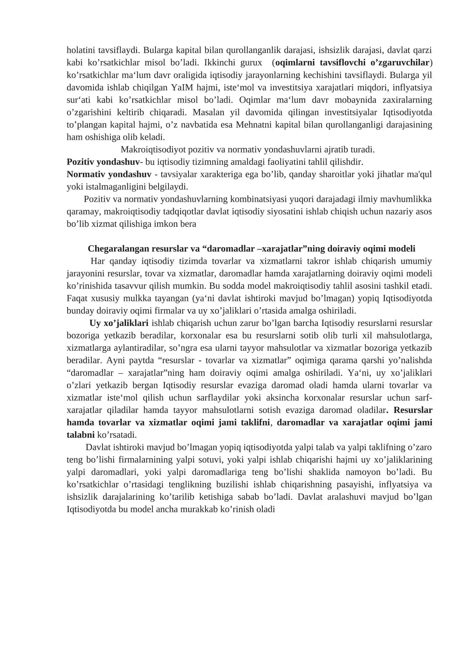 Makroiqtisodiyot faniga kirish 4
