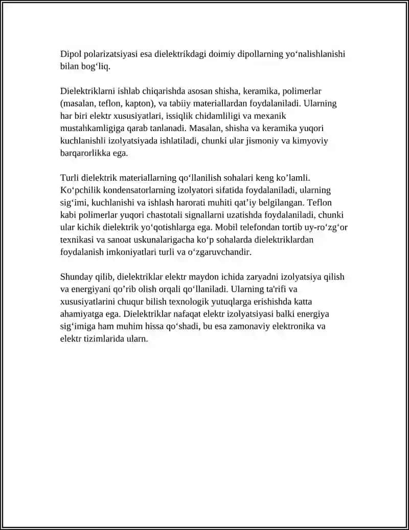 DIELEKTRIKLAR 4