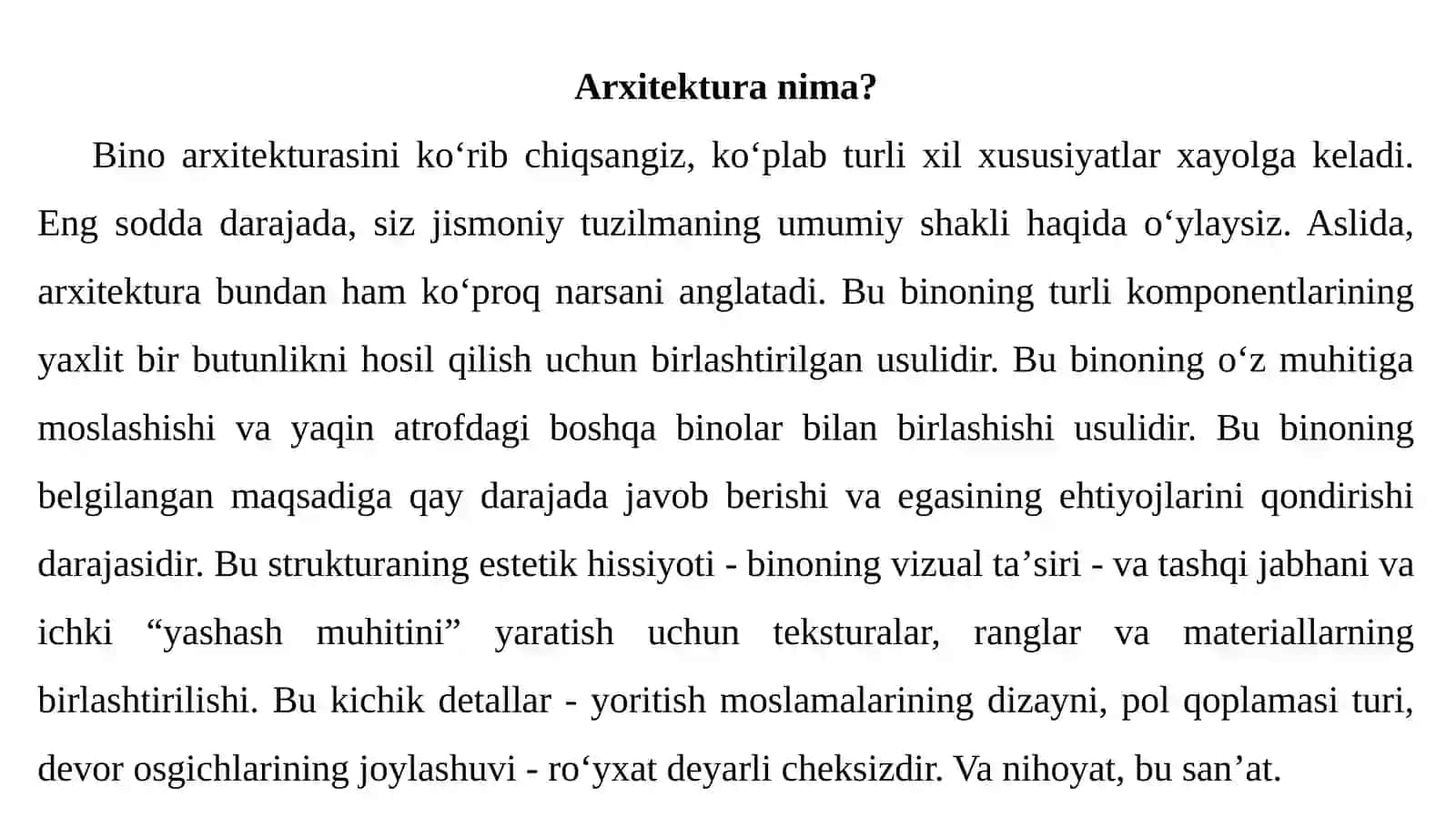 Dasturiy Ta'minot Arxitekturasi 4