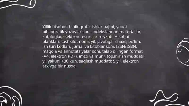 Bibliografik faoliyatni hisobga olishning tamoyillari 4