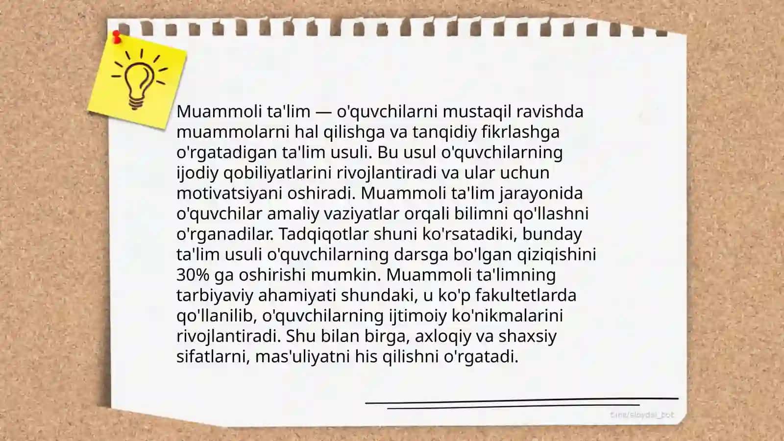 Muammoli taʼlim 4