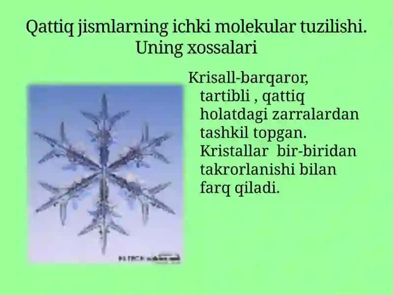 Qattiq jismlar 4