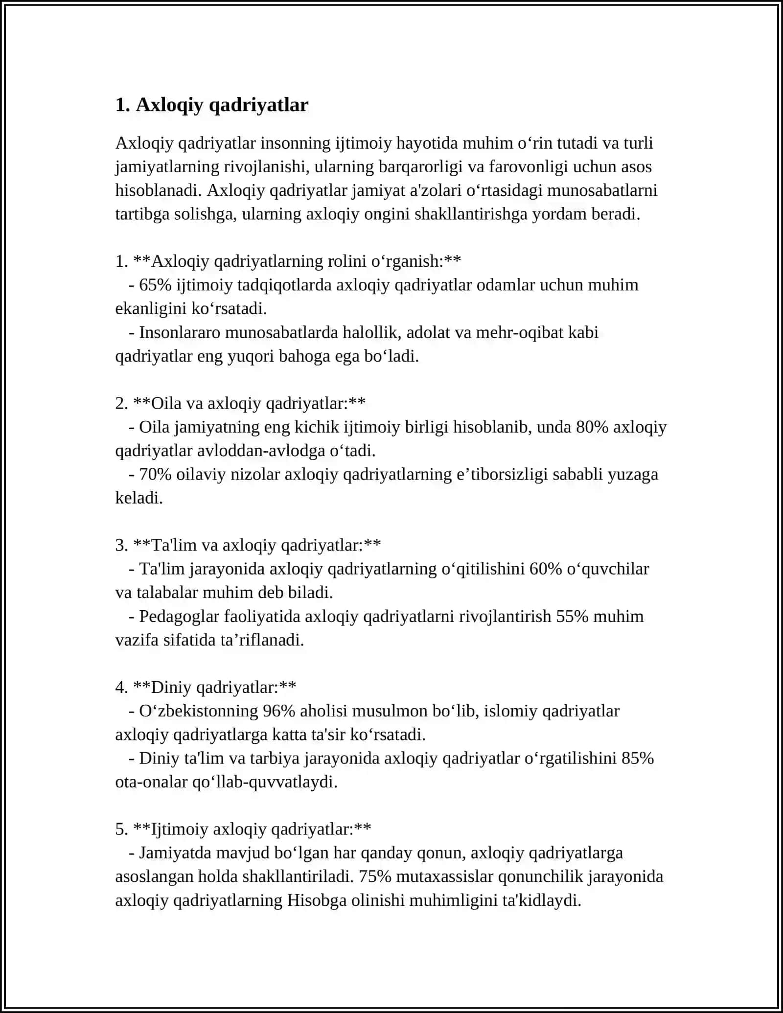 AXLOQ FALSAFASI(ETIKA):NAFOSAT FALSAFASI(ESTETIKA) 4