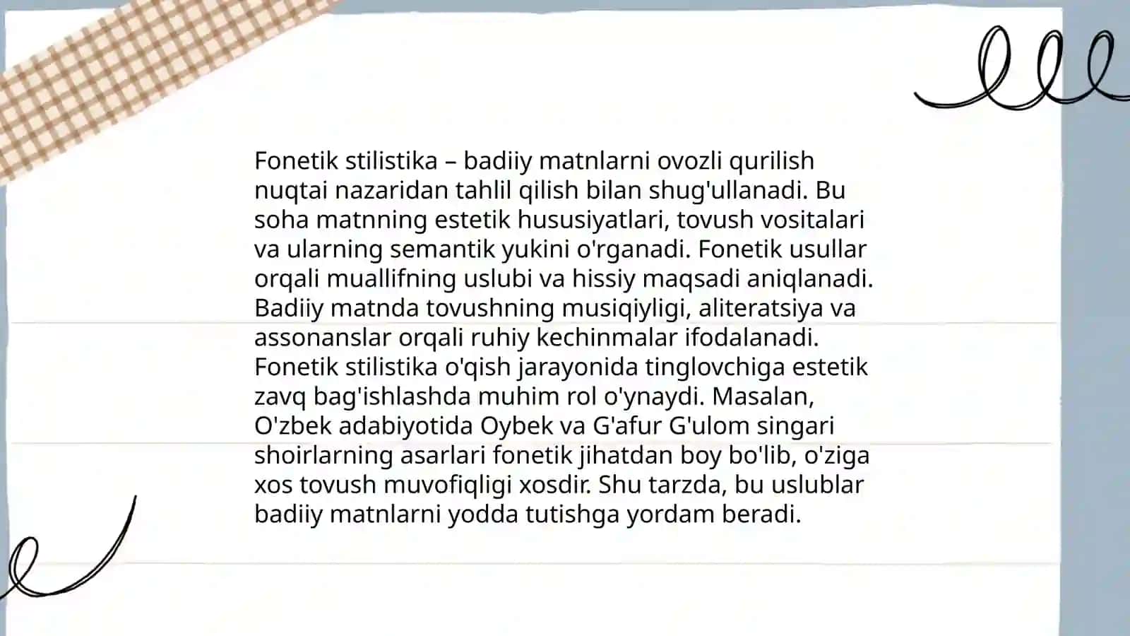 Badiiy matnning fonetik-fonologik xususiyatlari haqidagi qarashlar tahlili 4