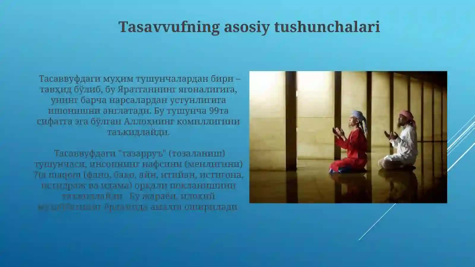 Tasavvuf taʼlimotining Sharq madaniyatiga ta’siri 4