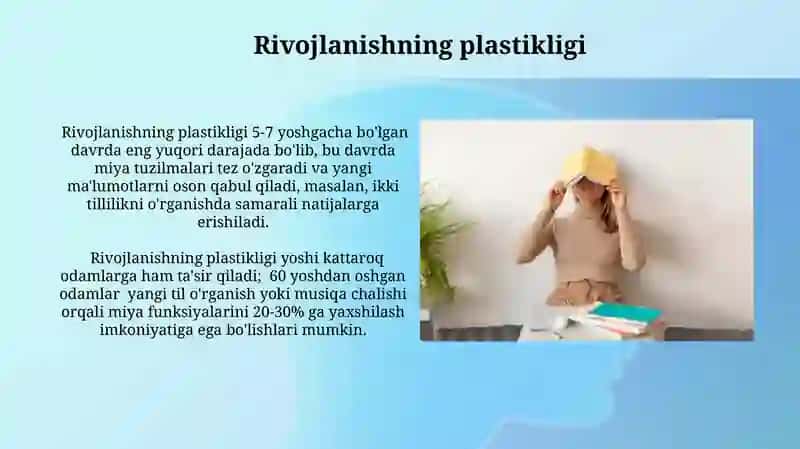 Psixik rivojlanishning asosiy qonuniyatlari 4